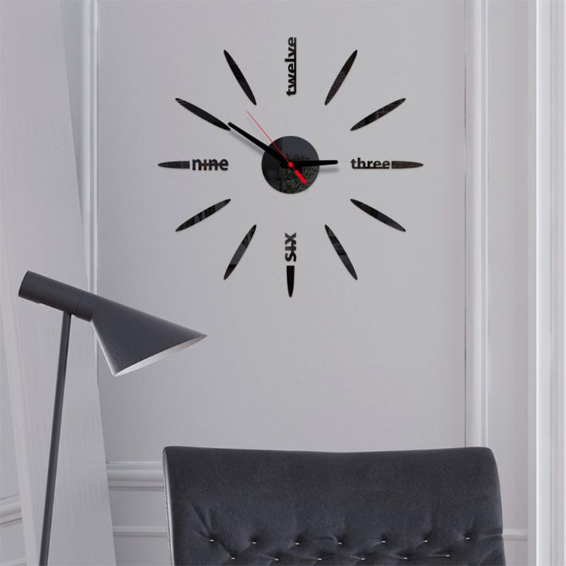 Wall Clocks 3D Mirror Surface Large Number Clock Sticker Home Decor Living Room Art Design
Wall Clocks 3D Mirror Surface Large Number Clock Sticker Home Decor Living Room Art Design
