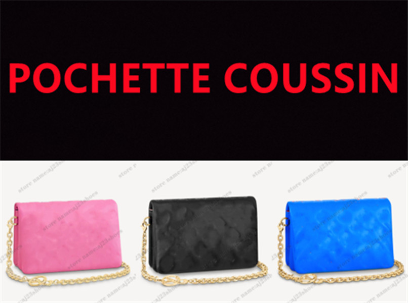 Pochette Coussin Luxurys designers Bags Black Pink / Purple puffy cushiony chain clutch shoulder belt Flap designer Bag, 01
Pochette Coussin Luxurys designers Bags Black Pink / Purple puffy cushiony chain clutch shoulder belt Flap designer Bag, 01