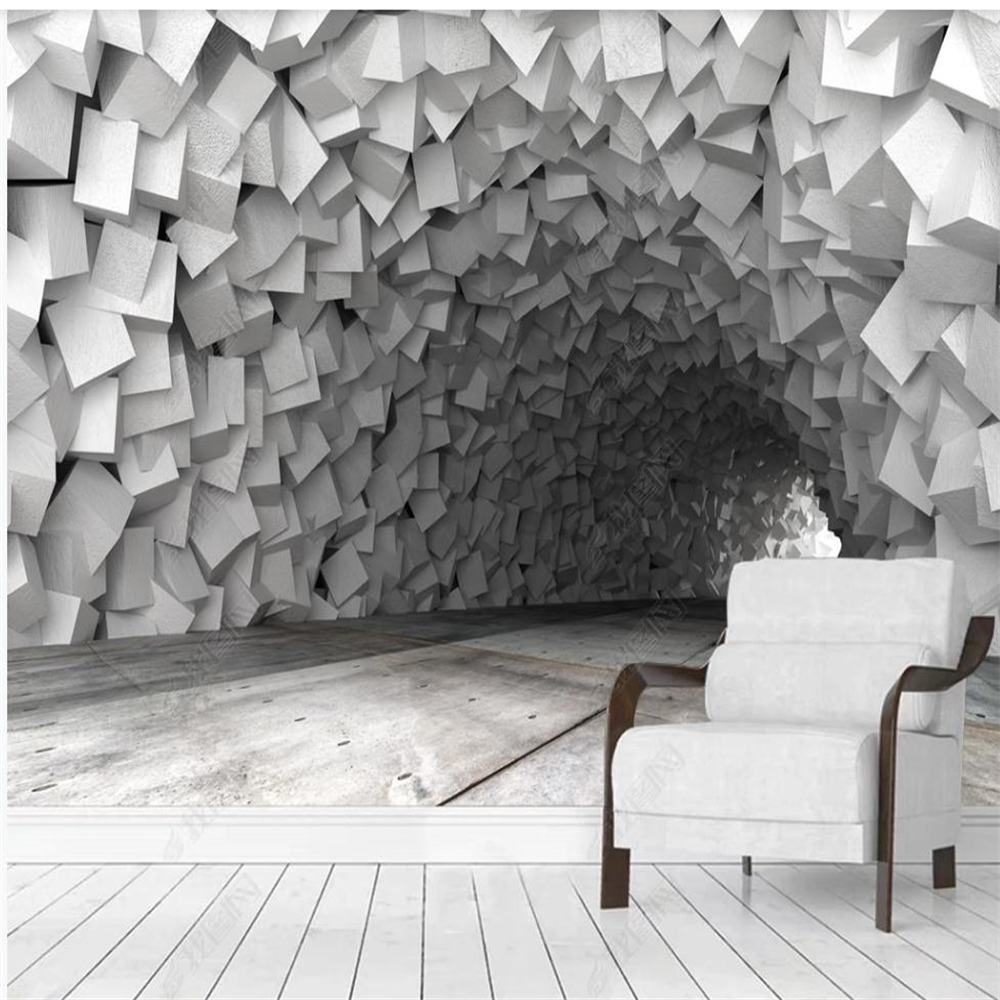 Custom wallpapers cave extension space background wall 3d murals wallpaper for living room