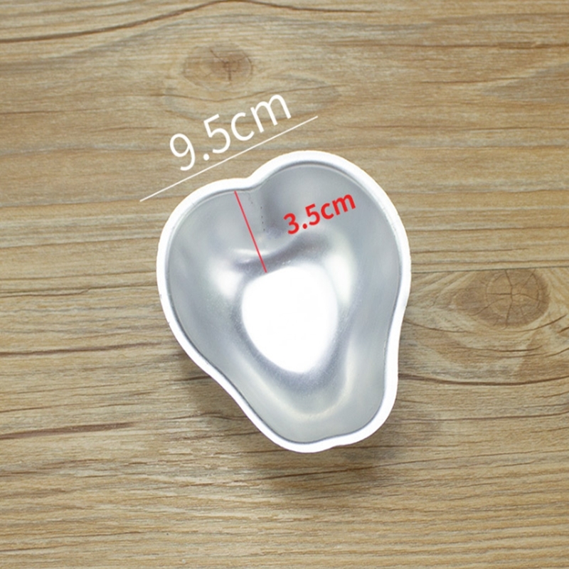 Aluminum Cupcake baking mould Fruit Pudding Mold Pear mango lemon peach papaya Cakes moulds
