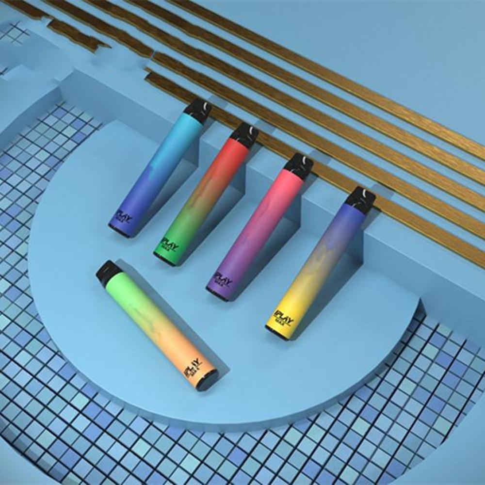 100% Original iPlay Max 2500 Puffs Disposable Vape e Cigarettes 8ml eliquid Pre-Filled 10 flavor 1250mAh High Quality No Leaking Authentic Vaping Pen