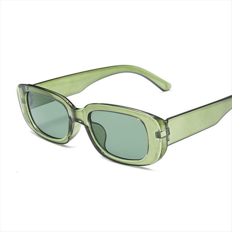 Square Sunglasses Women Retro Sun Glasses Female Brand Designer For Ladies Mirror Ocean Oculos De Sol Feminino, White;black