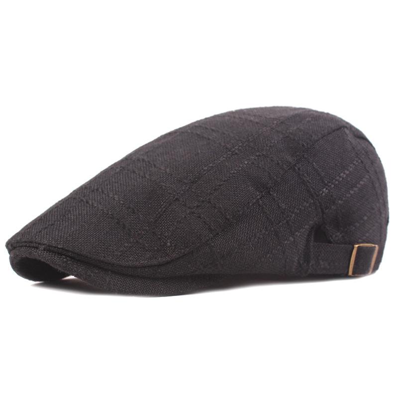 Berets Fashion Men Women Beret Linen Flat Cap Summer Spring Male Hat Adjustable Headwear Clothing Decor Hats Accessory, Black
Berets Fashion Men Women Beret Linen Flat Cap Summer Spring Male Hat Adjustable Headwear Clothing Decor Hats Accessory, Black