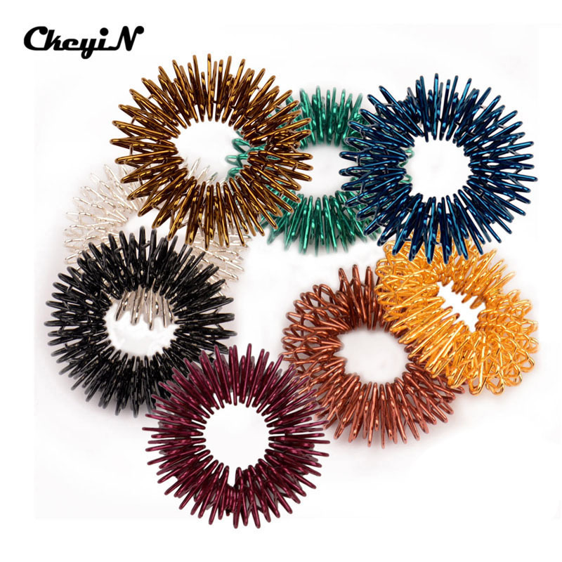 50 Pcs Finger Acupressure Ring Stimulate Finger Reflexology Acupuncture Point Massage Ring Steel Finger Massager Hand Care Tool0 X0426
50 Pcs Finger Acupressure Ring Stimulate Finger Reflexology Acupuncture Point Massage Ring Steel Finger Massager Hand Care Tool0 X0426
