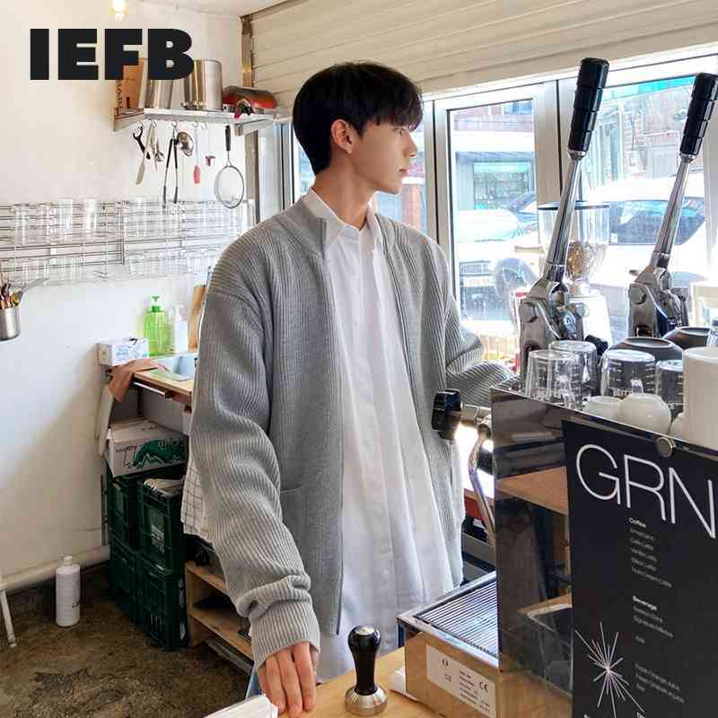 IEFB autumn winter thickened warm knitted cardigan sweater coat Korean men's casual kintwear zipper double pockets clothes Y4571 210524, Gray
IEFB autumn winter thickened warm knitted cardigan sweater coat Korean men's casual kintwear zipper double pockets clothes Y4571 210524, Gray