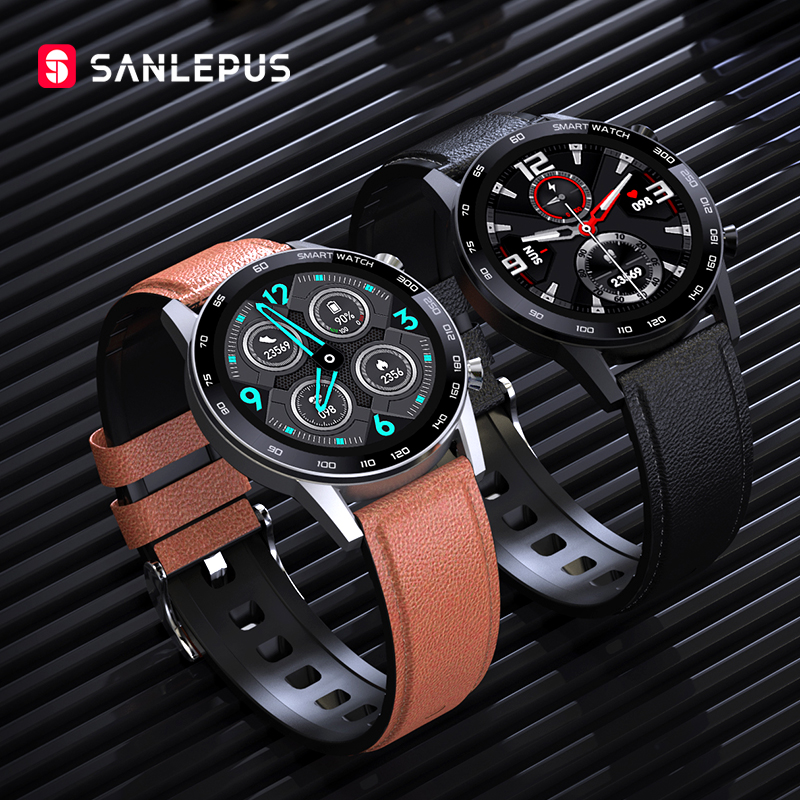 2021 SANLEPUS ECG Smart Watch Dial Call Smartwatch Men Women Sport Fitness Bracelet Clock For Android Apple Xiaomi Huaweig, All black-leather
2021 SANLEPUS ECG Smart Watch Dial Call Smartwatch Men Women Sport Fitness Bracelet Clock For Android Apple Xiaomi Huaweig, All black-leather