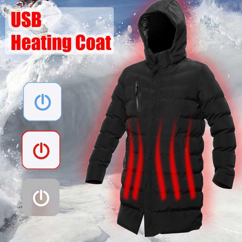 Hunting Jackets Men 3 Adjustable Electric Heating Long Jacket Overcoat Windproof Thermostatic USB Coats For Winter Warm, As pic
Hunting Jackets Men 3 Adjustable Electric Heating Long Jacket Overcoat Windproof Thermostatic USB Coats For Winter Warm, As pic