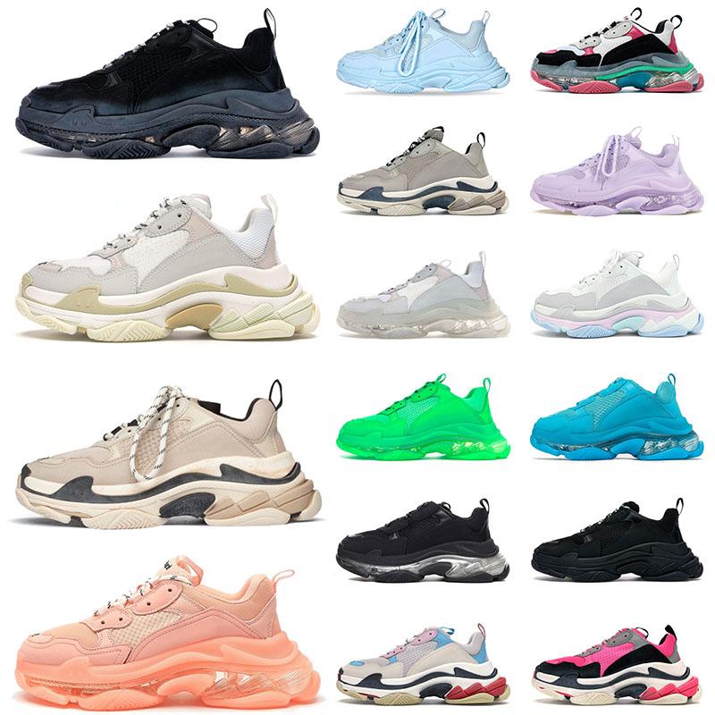 2021 Triple S Designer Shoes For Mens Clear Sole Red Neon Green Black Ivory White Sail Blue Men Women Balencaiga Sneakers Retro Trainers Bongs Outdoor Jogging Walking
2021 Triple S Designer Shoes For Mens Clear Sole Red Neon Green Black Ivory White Sail Blue Men Women Balencaiga Sneakers Retro Trainers Bongs Outdoor Jogging Walking