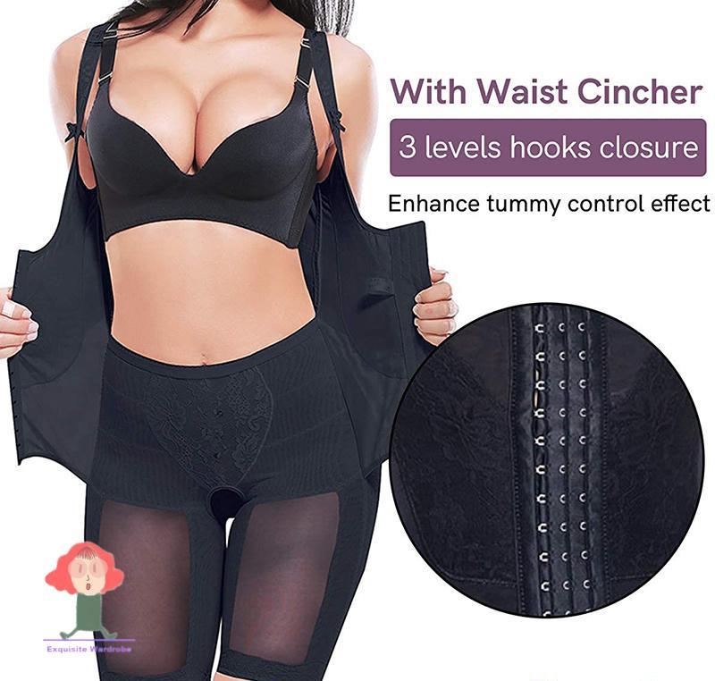 Belts Girdles For WomenWomen Full Body Shapewear UnderbustSlimming Mid Thigh Shaper FajasTummy Control Seamless Postpartum Girdle, Black 
Belts Girdles For WomenWomen Full Body Shapewear UnderbustSlimming Mid Thigh Shaper FajasTummy Control Seamless Postpartum Girdle, Black