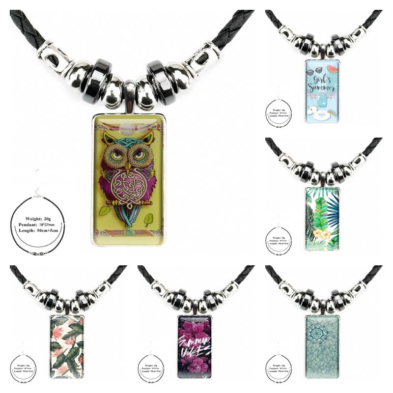 Pendant Necklaces Green Tropical Vibes Summer Leaves For Women Party Gift Youth Girls Necklace With Steel Plated Glass Cabochon Choker Long, Silver
Pendant Necklaces Green Tropical Vibes Summer Leaves For Women Party Gift Youth Girls Necklace With Steel Plated Glass Cabochon Choker Long, Silver
