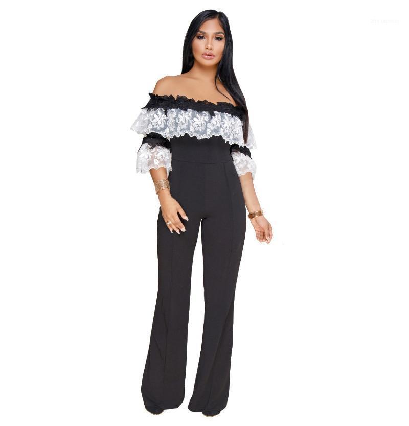 Women' Jumpsuits & Rompers Women Off Shoulder Slash Neck Fashion Jumpsuit Backless Sexy Romper Female, Black
Women' Jumpsuits & Rompers Women Off Shoulder Slash Neck Fashion Jumpsuit Backless Sexy Romper Female, Black