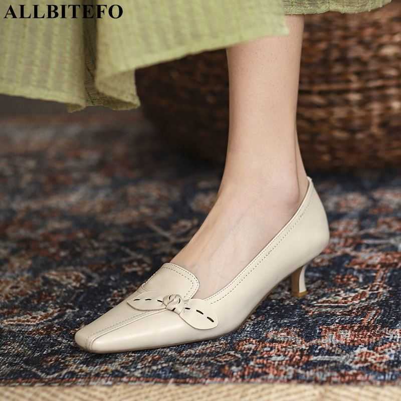 ALLBITEFO beautiful bow comfortable soft real genuine leather women high heels fashion stiletto sexy party women heels shoes 210611, As picture
ALLBITEFO beautiful bow comfortable soft real genuine leather women high heels fashion stiletto sexy party women heels shoes 210611, As picture