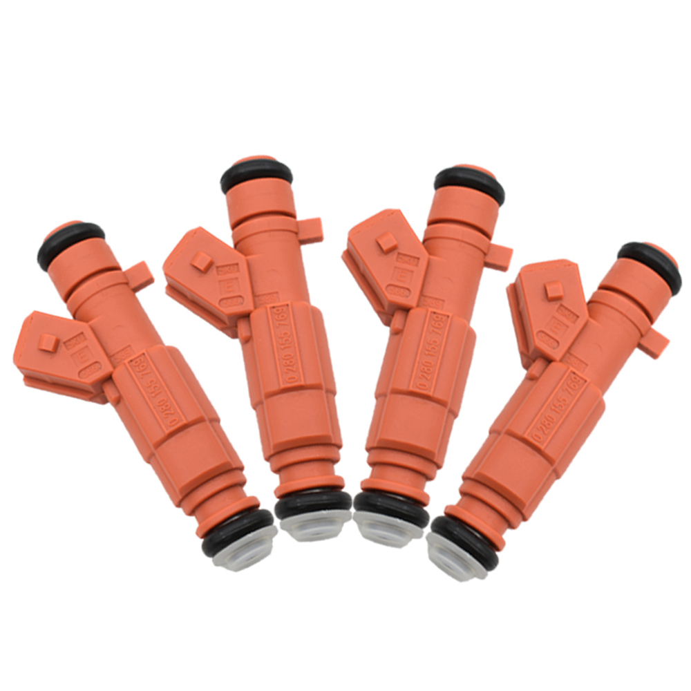 4PCS Nozzles For Alfa Romeo 145 146 147 156 166 GTV Spider 1.6 2.0 1994-2010 Fuel Injectors 0280151048 0280155769