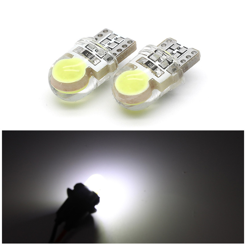 100Pcs Auto T10 White LED W5W 194 168 COB Bulb Silica Car Super Bright Turn Side License Plate Light Lamp DC 12V
100Pcs Auto T10 White LED W5W 194 168 COB Bulb Silica Car Super Bright Turn Side License Plate Light Lamp DC 12V