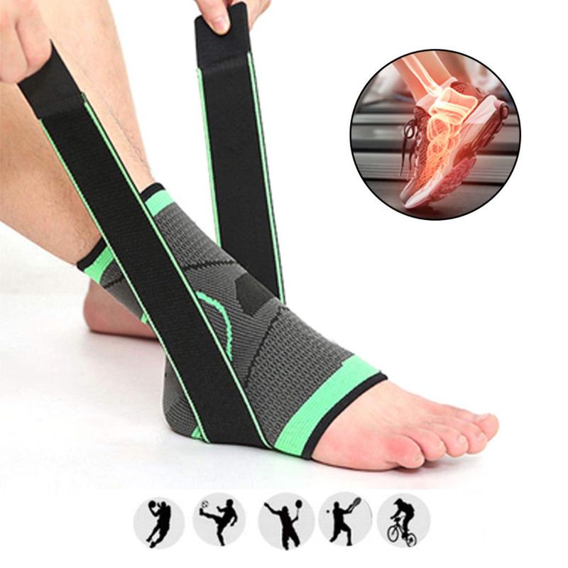 Ankle Support 1pc With Compression Sock And Strap Brace Sports Sprains Relief, Black
Ankle Support 1pc With Compression Sock And Strap Brace Sports Sprains Relief, Black