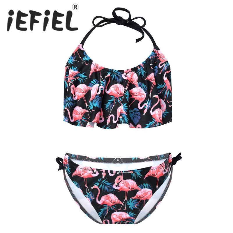 Kids Girls Summer Beachwear Swimsuits Beach Bathing Suit Two Piece Tropical Printing Hawaiian Ruffled Bikinis Set One-Piece Suits
Kids Girls Summer Beachwear Swimsuits Beach Bathing Suit Two Piece Tropical Printing Hawaiian Ruffled Bikinis Set One-Piece Suits
