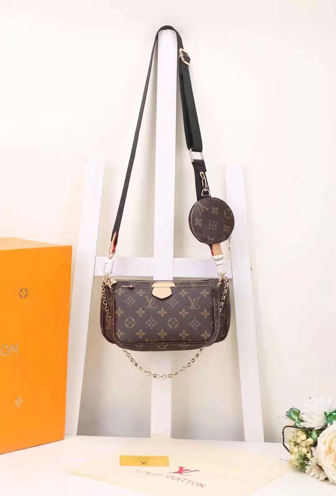 GGLouis
Vutton bag 3pieces set high qulity Designer bag womens handbags MULTI POCHETTE ACCESSORIES crossbody fashion handbag
GGLouis
Vutton bag 3pieces set high qulity Designer bag womens handbags MULTI POCHETTE ACCESSORIES crossbody fashion handbag