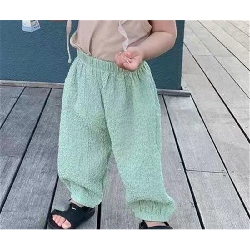 Anti-mosquito pants for summer infants and boys girls toddler girl leggings 210515