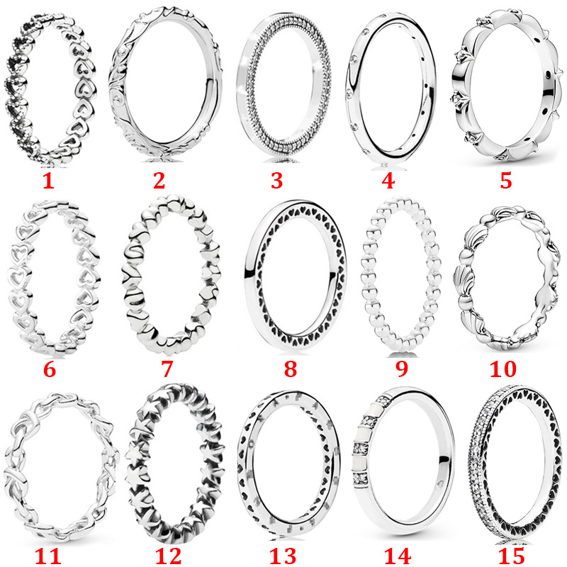 High quality 100% 925 Sterling Silver fit pandora Ring Hearts Rings Elegant Pandora Love Romance Jewelry Engagement Lovers Fashion Wedding Couple For Women
High quality 100% 925 Sterling Silver fit pandora Ring Hearts Rings Elegant Pandora Love Romance Jewelry Engagement Lovers Fashion Wedding Couple For Women