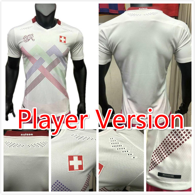 Player Version 20-21 Switzerland Soccer Jersey SEFEROVIC SHAQIRI EMBOLO BEHRAMI FREULER Customize 20 21 Suisse White Football Shirt ., Black;yellow
Player Version 20-21 Switzerland Soccer Jersey SEFEROVIC SHAQIRI EMBOLO BEHRAMI FREULER Customize 20 21 Suisse White Football Shirt ., Black;yellow