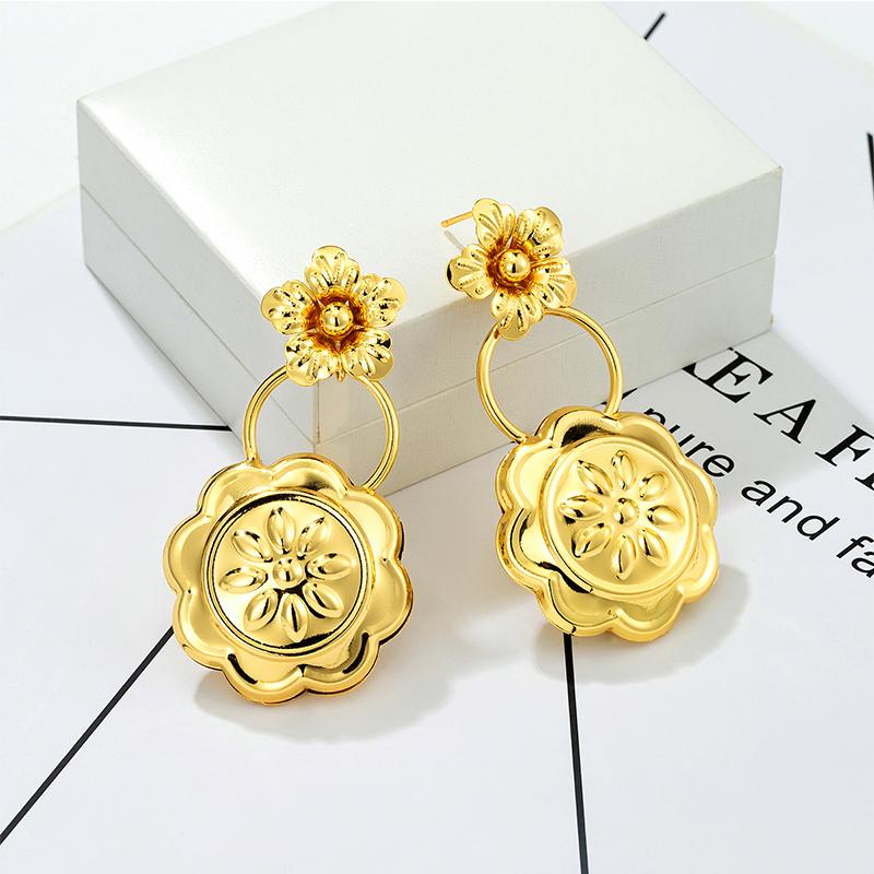 Dangle & Chandelier Drop Earring Flower Bridal Earrings Fashion Girls For Engagement Jewelry Gifts African Dubai Stud Ear Cuff, Silver
Dangle & Chandelier Drop Earring Flower Bridal Earrings Fashion Girls For Engagement Jewelry Gifts African Dubai Stud Ear Cuff, Silver