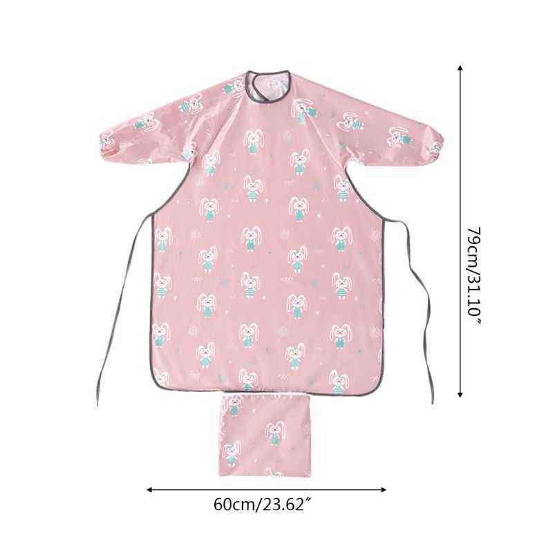 High Quality borns Bib Table Cover Baby Dining Chair Gown Waterproof Saliva Towel Burp Apron Food Feeding Accessories 211117