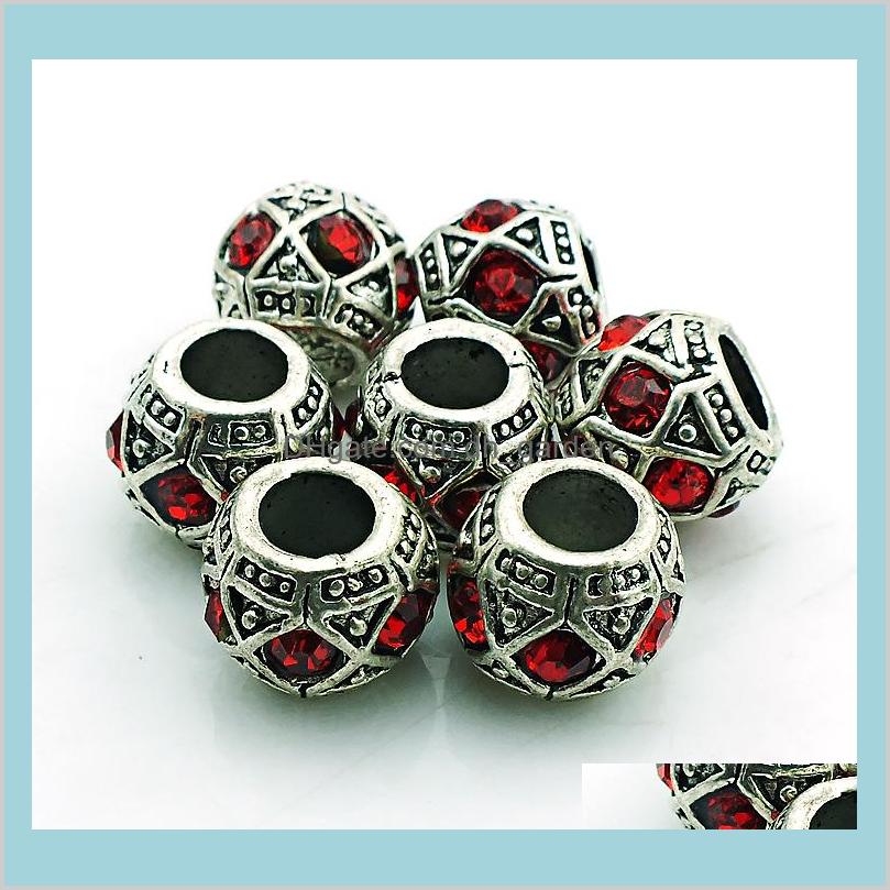 Metals Brand Fashion Metal Antique Silver Crystal Big Hole Fit European Bracelets Diy M60Kx
Metals Brand Fashion Metal Antique Silver Crystal Big Hole Fit European Bracelets Diy M60Kx