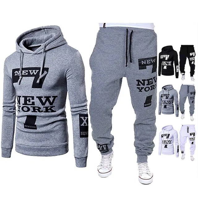 Men s 2 Piece Tracksuit Sweatsuit Street Athleisure 2pcs Long Sleeve Cotton Thermal Warm Moisture Wicking Soft Fitness, Gray
Men s 2 Piece Tracksuit Sweatsuit Street Athleisure 2pcs Long Sleeve Cotton Thermal Warm Moisture Wicking Soft Fitness, Gray