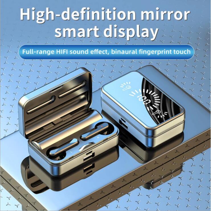 Digital display wireless bluetooth headset Party Supplies TWS mini stereo binaural in-ear long standby Sports running use
Digital display wireless bluetooth headset Party Supplies TWS mini stereo binaural in-ear long standby Sports running use