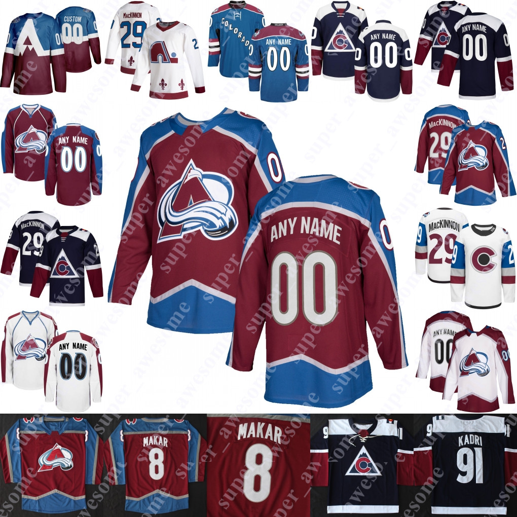 Colorado Hockey Jersey Logan O'Connor Kiefer Sherwood Liam O'Brien Alex Newhook Patrik Nemeth Bowen Byram Carl Soderberg Jayson Megna Dennis Gilbert Jacob MacDonald, Women white reverse retro
Colorado Hockey Jersey Logan O'Connor Kiefer Sherwood Liam O'Brien Alex Newhook Patrik Nemeth Bowen Byram Carl Soderberg Jayson Megna Dennis Gilbert Jacob MacDonald, Women white reverse retro