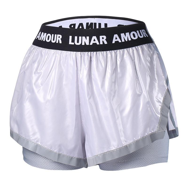 Summer Running Sports Yoga Shorts Fitness Anti Light Fluorescent Night Running Shorts Female Workout Gym Active WearJogging, White;red
Summer Running Sports Yoga Shorts Fitness Anti Light Fluorescent Night Running Shorts Female Workout Gym Active WearJogging, White;red