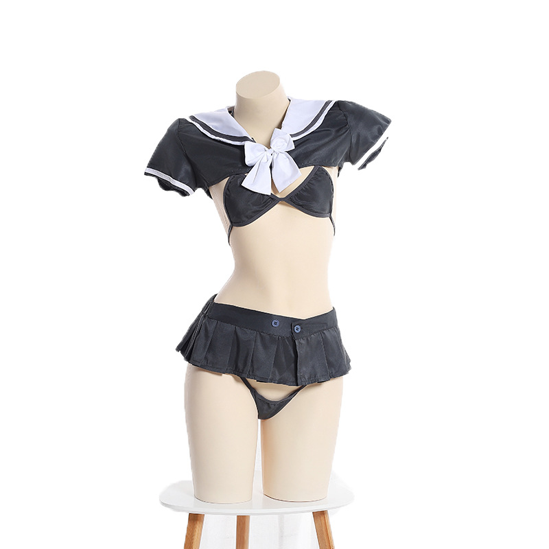 Japanese Cospay Bikini Sexy Womens ovey ingerie Student Outfit 3PCS Set Bra & Panties & Smock Set Schoo Gir Saior Costume, White
Japanese Cospay Bikini Sexy Womens ovey ingerie Student Outfit 3PCS Set Bra & Panties & Smock Set Schoo Gir Saior Costume, White