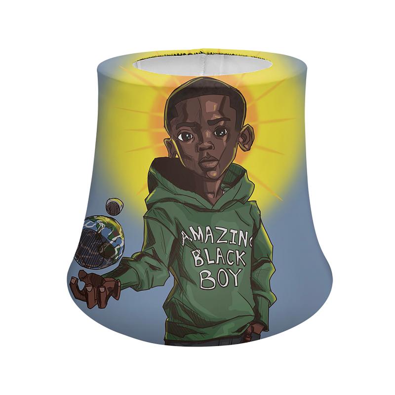 Lamp Covers & Shades Afro Boys 3D Print Shade Cover Wear-Resistant Washable Lampshade Fit Desk Lamp/Standing Lamp/Table Lamps Light
Lamp Covers & Shades Afro Boys 3D Print Shade Cover Wear-Resistant Washable Lampshade Fit Desk Lamp/Standing Lamp/Table Lamps Light