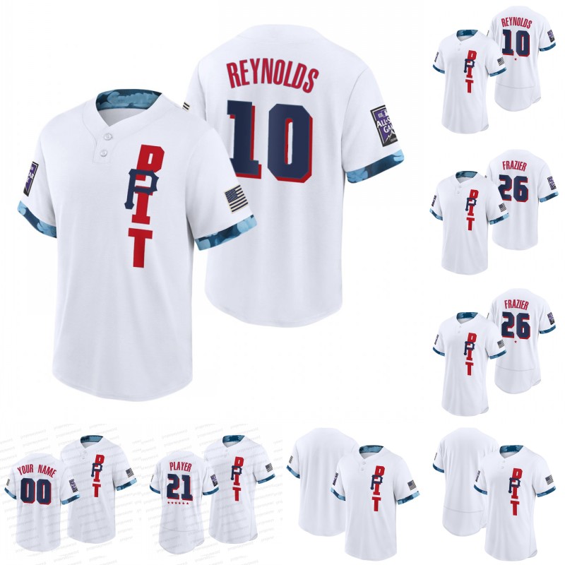 Pittsburgh 2021 All-star Jersey Bryan Reynolds Adam Frazier Rodolfo Castro Jacob Stallings Richard Rodriguez Kyle Keller Chase De Jong David, Blue;black
Pittsburgh 2021 All-star Jersey Bryan Reynolds Adam Frazier Rodolfo Castro Jacob Stallings Richard Rodriguez Kyle Keller Chase De Jong David, Blue;black