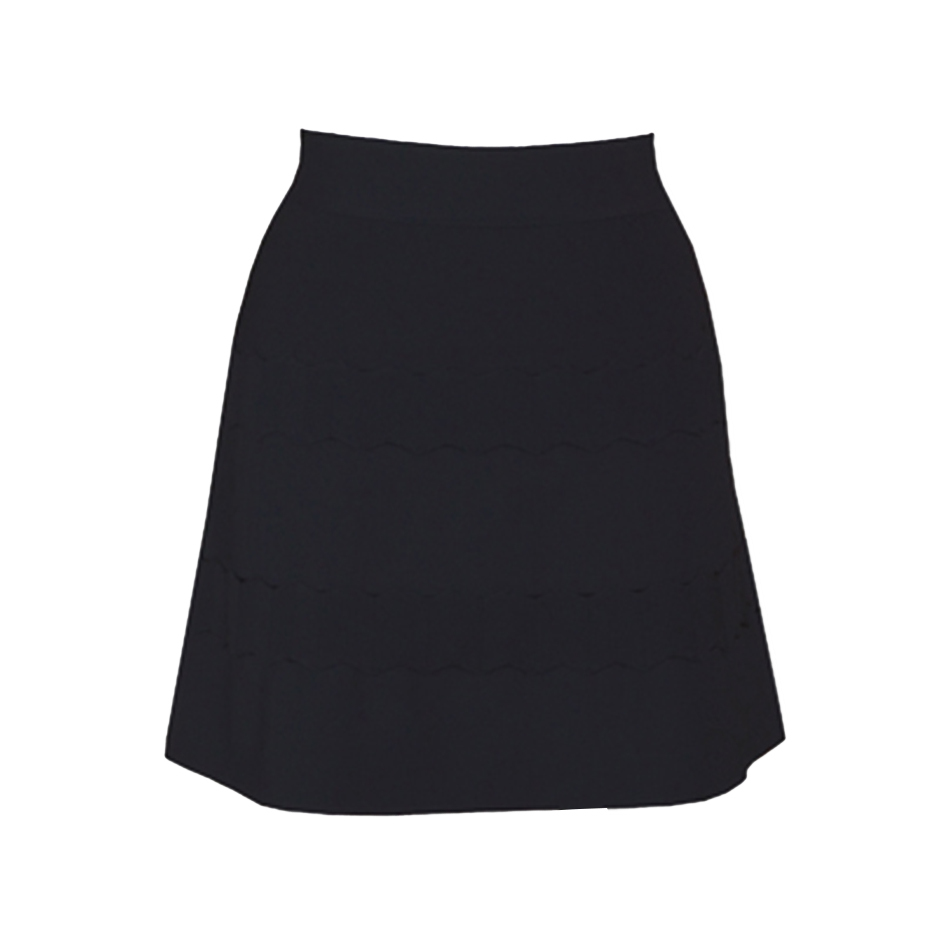 Summer Women White Knitted Casual Bandage Skirts Sexy Hollow Out Celebrity Evening Party Wear Lady 210423