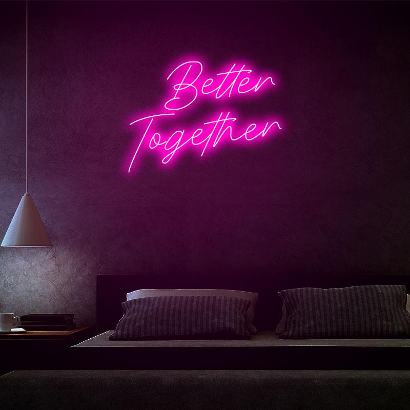 Other Event & Party Supplies 'Better Together' Neon Sign Gift Custom Clear Acrylic Led Light Wall Art Holiday Decor
Other Event & Party Supplies 'Better Together' Neon Sign Gift Custom Clear Acrylic Led Light Wall Art Holiday Decor