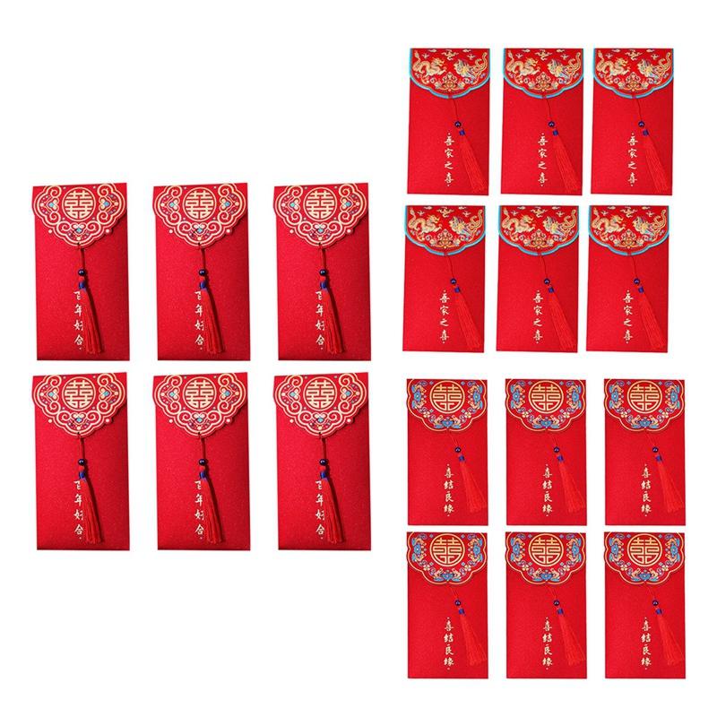 Gift Wrap Wedding Tassel Red Envelope Chinese High-End Personality Creative For Marriage
Gift Wrap Wedding Tassel Red Envelope Chinese High-End Personality Creative For Marriage
