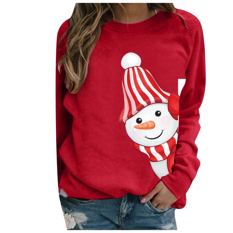 Women's Hoodies & Sweatshirts Women Sweetshirts Christmas O-neck Long Sleeve Pullover Casual Printed Fleece Sweatshirt Sudaderas Para Mujer, White
Women's Hoodies & Sweatshirts Women Sweetshirts Christmas O-neck Long Sleeve Pullover Casual Printed Fleece Sweatshirt Sudaderas Para Mujer, White