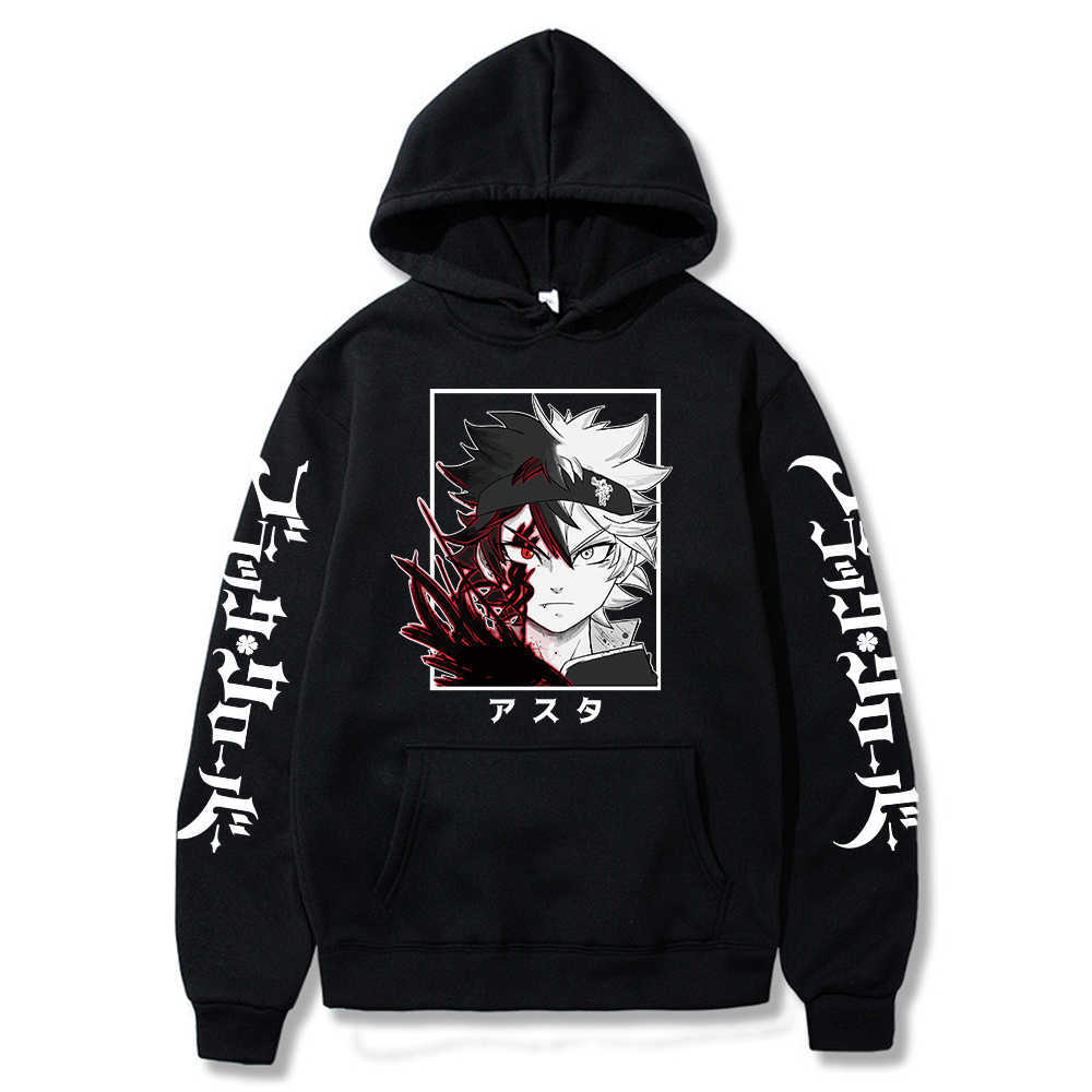 Black Clover Printed Hoodie Men's Sweatshirts Anime Asta Graphic Hoodie for Men Sportswear Cosplay Clothes Y0802
Black Clover Printed Hoodie Men's Sweatshirts Anime Asta Graphic Hoodie for Men Sportswear Cosplay Clothes Y0802
