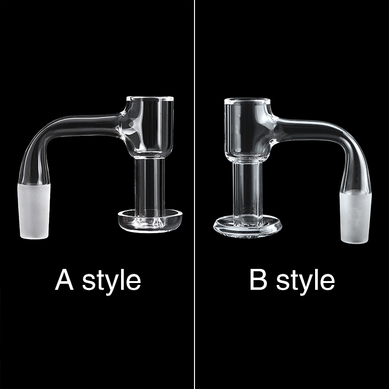 High Quality Two Styles Beveled Edge Full Weld Smoking Terp Slurper Vacuum Quartz Banger 2mm Wall 20mmOD Slurpers Blender Nails For Water Bongs
High Quality Two Styles Beveled Edge Full Weld Smoking Terp Slurper Vacuum Quartz Banger 2mm Wall 20mmOD Slurpers Blender Nails For Water Bongs