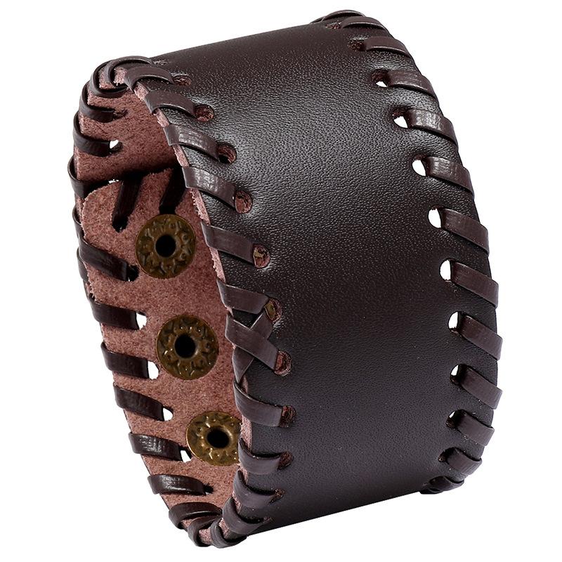 Bangle Jessingshow Punk Style Design Genuine Leather Men Bracelet 40mm Wide Adjustable Wrap Wristband Bangles Jewelry
Bangle Jessingshow Punk Style Design Genuine Leather Men Bracelet 40mm Wide Adjustable Wrap Wristband Bangles Jewelry