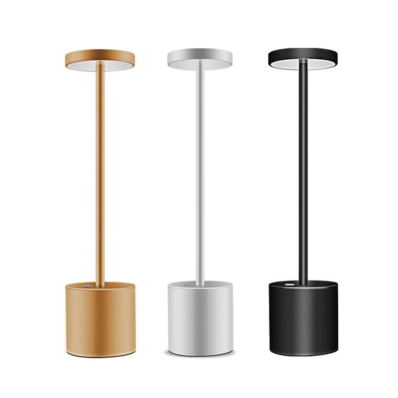 Table Lamps Modern Aluminium LED Dimmable Restaurant Cordless Lamp With USB Rechargeable Battery For El Ktv Bar Dinning Room
Table Lamps Modern Aluminium LED Dimmable Restaurant Cordless Lamp With USB Rechargeable Battery For El Ktv Bar Dinning Room
