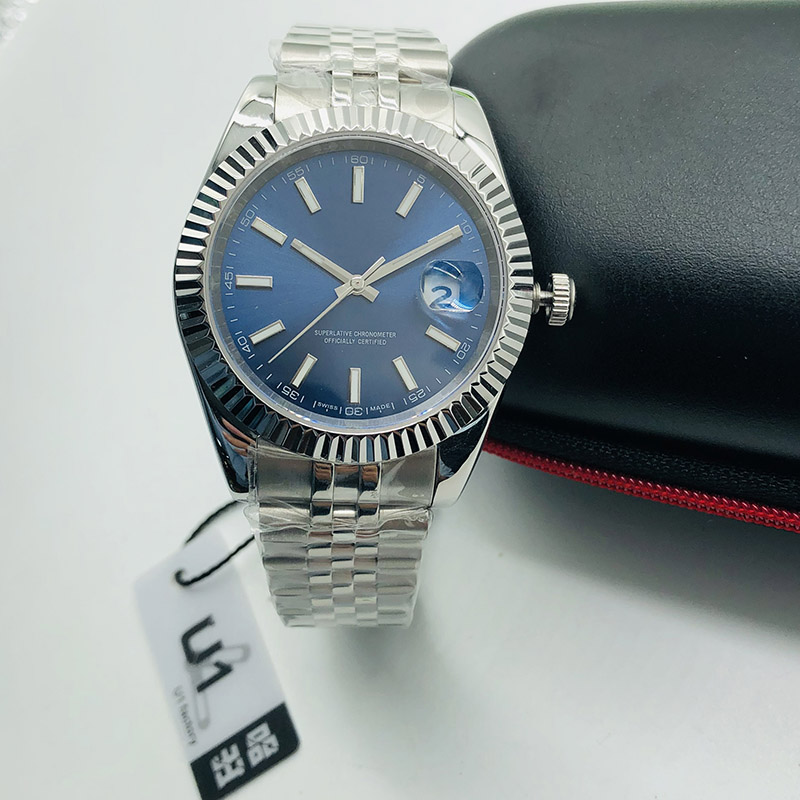 2022U1 Top Watch Men Automatic high quality Silver Strap Stainless Mens Mechanical Orologio di Lusso Wristwatch 5ATM waterproof, Add waterproof
2022U1 Top Watch Men Automatic high quality Silver Strap Stainless Mens Mechanical Orologio di Lusso Wristwatch 5ATM waterproof, Add waterproof