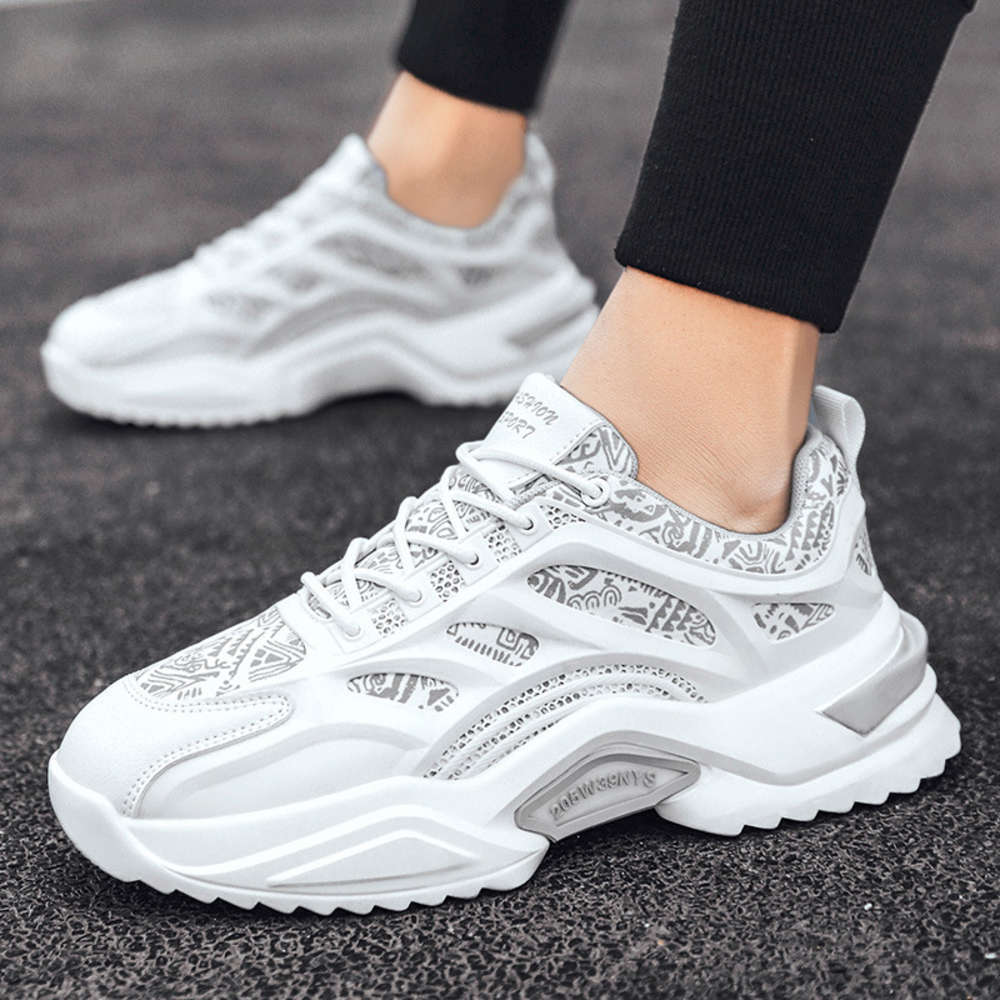shoes Men's 2021 spring Casual new ins daddy sports casual men's thick soled sneakers SNRI 0AD9, Black
shoes Men's 2021 spring Casual new ins daddy sports casual men's thick soled sneakers SNRI 0AD9, Black