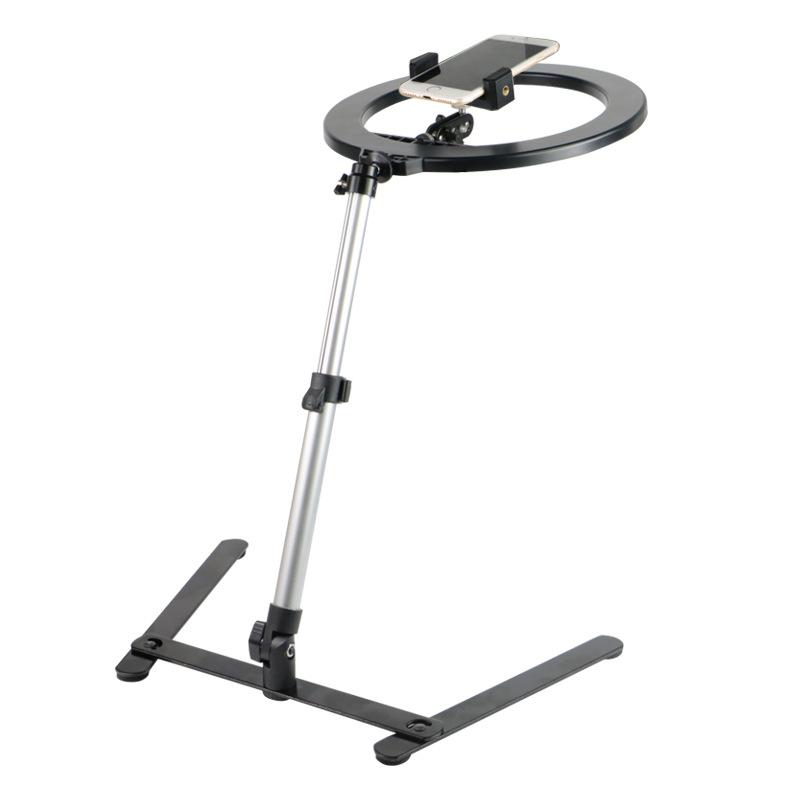 Phone Stand Camera Holder Mobile Cell Overhead Desktop Po Pography Multi-function Video Tripod Ring Light Mounts & Holders, Black
Phone Stand Camera Holder Mobile Cell Overhead Desktop Po Pography Multi-function Video Tripod Ring Light Mounts & Holders, Black