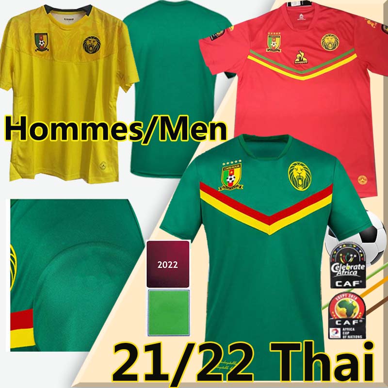 2021 2022 Cameroun soccer jerseys Cameroon Choupo-Moting Anguissa Oyongo Njie Aboubakar Ekambi Baaki National Team Home Away 21 22 Chemise de football, Kamalong 21/22 away
2021 2022 Cameroun soccer jerseys Cameroon Choupo-Moting Anguissa Oyongo Njie Aboubakar Ekambi Baaki National Team Home Away 21 22 Chemise de football, Kamalong 21/22 away