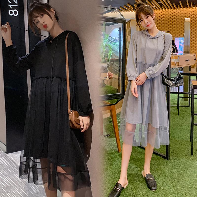 Maternity Dresses 5621# Solid Color Hooded Collar Dress Long Sleeves Midi Plus Size Pregnancy Pregnant Woman Mom, Black
Maternity Dresses 5621# Solid Color Hooded Collar Dress Long Sleeves Midi Plus Size Pregnancy Pregnant Woman Mom, Black