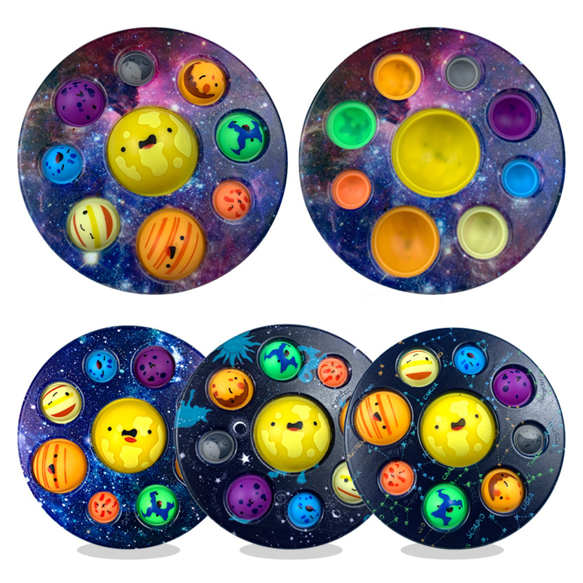 DHL Eight Planets Simple Dimple Fidget Sensory Toy Cute Stress Relief Antistress Board Autism Anxiety Fidget Toy For Kids 2931 Y2
DHL Eight Planets Simple Dimple Fidget Sensory Toy Cute Stress Relief Antistress Board Autism Anxiety Fidget Toy For Kids 2931 Y2