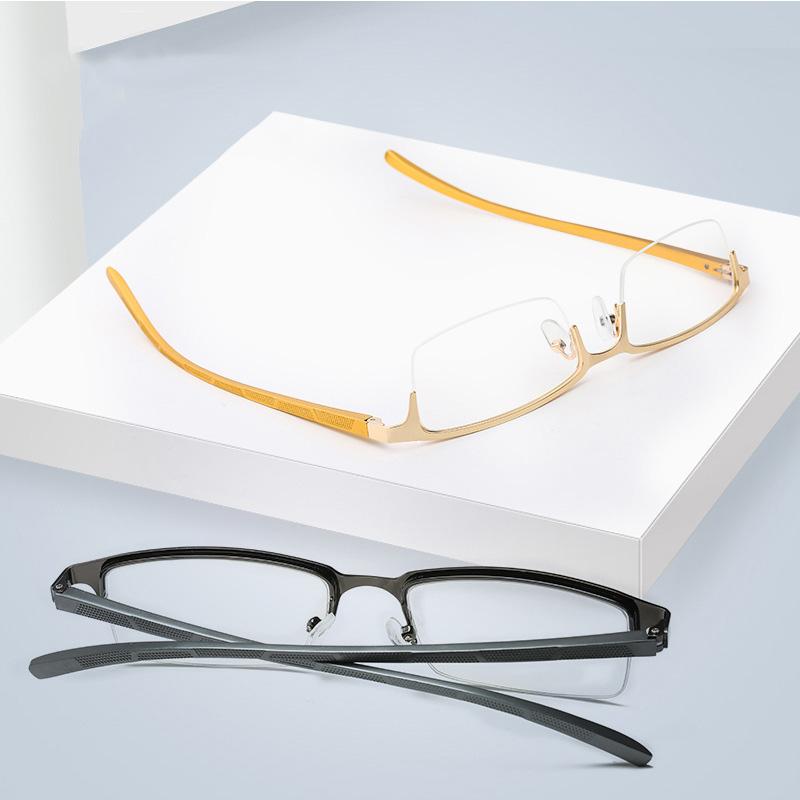 Fashion Sunglasses Frames Men Anti Blue Light Glasses Frame Women Clear Optical Eyewear Frameless Eyeglasses Alloy Myopia Prescription Spect
Fashion Sunglasses Frames Men Anti Blue Light Glasses Frame Women Clear Optical Eyewear Frameless Eyeglasses Alloy Myopia Prescription Spect
