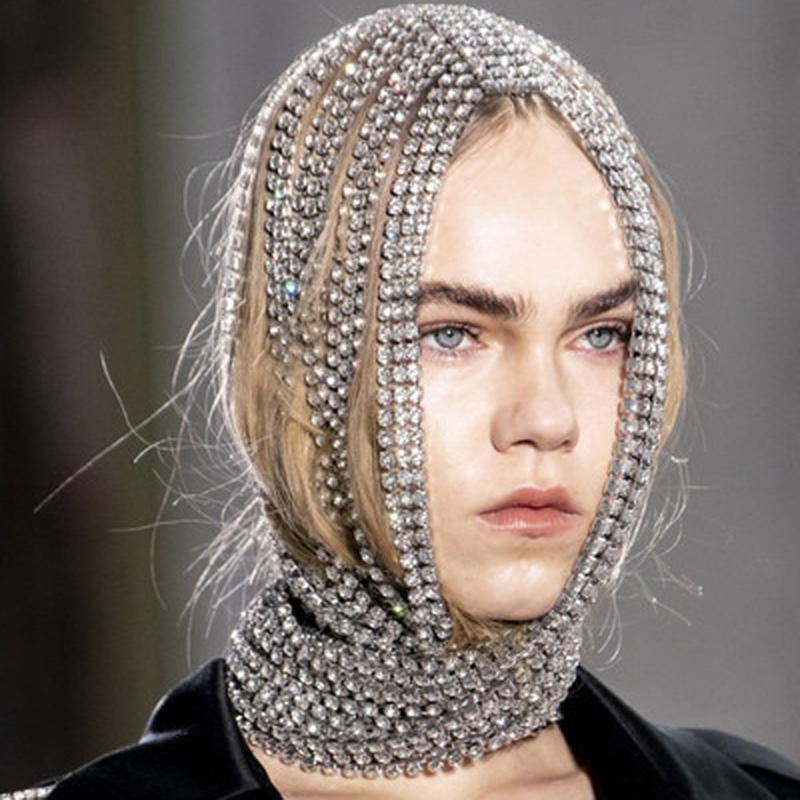 Hair Clips & Barrettes Exaggerated Rhinestone Long Tassel Scarf Headband Cover Head Chains Headpiece For Women Crystal Bib Hairpiece Jewelry, Golden;silver
Hair Clips & Barrettes Exaggerated Rhinestone Long Tassel Scarf Headband Cover Head Chains Headpiece For Women Crystal Bib Hairpiece Jewelry, Golden;silver